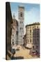 Tower and Cathedral, Florence, Italy-null-Stretched Canvas