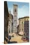 Tower and Cathedral, Florence, Italy-null-Stretched Canvas