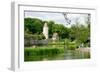 Tower and Old City Walls, Dinkelsbuhl, Romantic Road, Franconia, Bavaria, Germany, Europe-Robert Harding-Framed Photographic Print