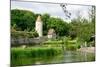 Tower and Old City Walls, Dinkelsbuhl, Romantic Road, Franconia, Bavaria, Germany, Europe-Robert Harding-Mounted Photographic Print