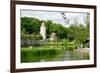 Tower and Old City Walls, Dinkelsbuhl, Romantic Road, Franconia, Bavaria, Germany, Europe-Robert Harding-Framed Photographic Print