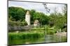 Tower and Old City Walls, Dinkelsbuhl, Romantic Road, Franconia, Bavaria, Germany, Europe-Robert Harding-Mounted Photographic Print