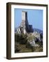 Tower and Remains of Pescina Castle Destroyed by the Earthquake of 1915, Abruzzo, Italy-null-Framed Giclee Print