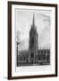 Tower and Spire of Saint Mary's Church, Oxford, 1833-John Le Keux-Framed Giclee Print