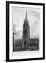 Tower and Spire of Saint Mary's Church, Oxford, 1833-John Le Keux-Framed Giclee Print