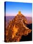 Tower at Great Wall of China-Liu Liqun-Stretched Canvas