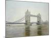 Tower Bridge, 1993-Isabel Hutchison-Mounted Giclee Print