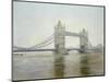 Tower Bridge, 1993-Isabel Hutchison-Mounted Giclee Print