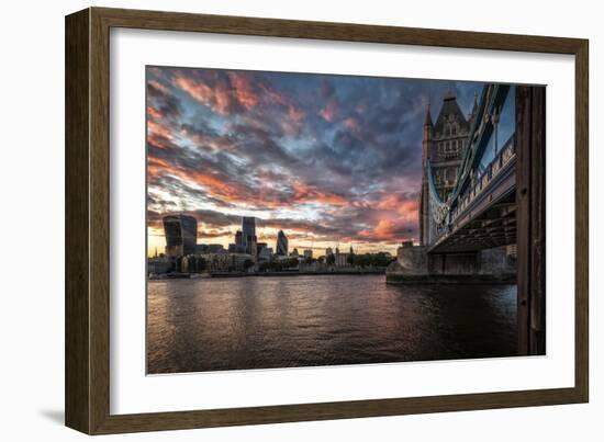 Tower Bridge 1-Giuseppe Torre-Framed Photographic Print