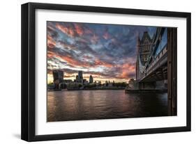 Tower Bridge 1-Giuseppe Torre-Framed Photographic Print