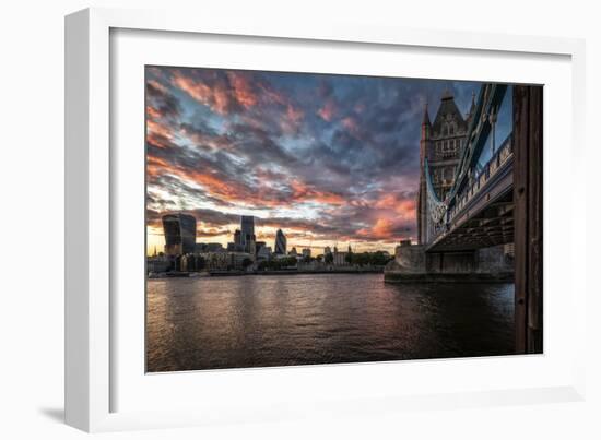 Tower Bridge 1-Giuseppe Torre-Framed Photographic Print