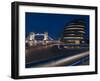 Tower Bridge and City Hall Dusk, London, England, United Kingdom, Europe-Charles Bowman-Framed Photographic Print