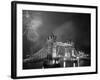 Tower Bridge and Fireworks, London, England-Steve Vidler-Framed Photographic Print