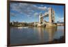 Tower Bridge and River Thames, London, England, United Kingdom, Europe-Frank Fell-Framed Photographic Print