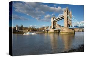 Tower Bridge and River Thames, London, England, United Kingdom, Europe-Frank Fell-Stretched Canvas