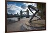 Tower Bridge and River Thames, London, England, United Kingdom, Europe-Frank Fell-Framed Premium Photographic Print