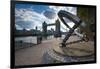 Tower Bridge and River Thames, London, England, United Kingdom, Europe-Frank Fell-Framed Premium Photographic Print