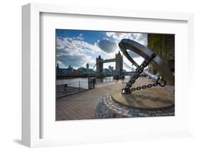 Tower Bridge and River Thames, London, England, United Kingdom, Europe-Frank Fell-Framed Photographic Print