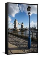 Tower Bridge and River Thames, London, England, United Kingdom, Europe-Frank Fell-Framed Stretched Canvas