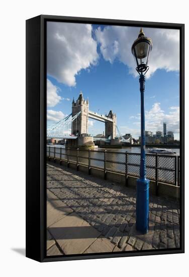 Tower Bridge and River Thames, London, England, United Kingdom, Europe-Frank Fell-Framed Stretched Canvas