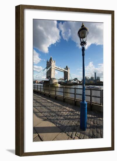 Tower Bridge and River Thames, London, England, United Kingdom, Europe-Frank Fell-Framed Photographic Print