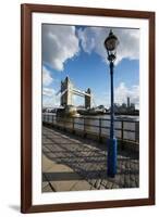 Tower Bridge and River Thames, London, England, United Kingdom, Europe-Frank Fell-Framed Photographic Print