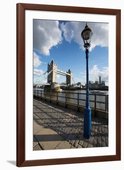 Tower Bridge and River Thames, London, England, United Kingdom, Europe-Frank Fell-Framed Photographic Print