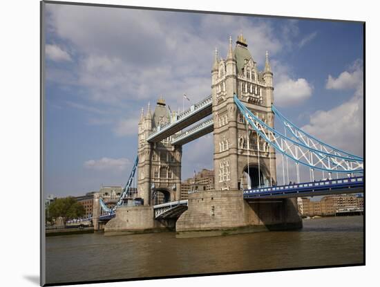 Tower Bridge and River Thames, London, England, United Kingdom-David Wall-Mounted Photographic Print