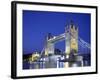 Tower Bridge and Thames River, London, England-Steve Vidler-Framed Photographic Print