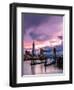 Tower Bridge and The Shard at sunset, London-Ed Hasler-Framed Photographic Print