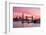 Tower Bridge and The Shard at sunset, London-Ed Hasler-Framed Photographic Print