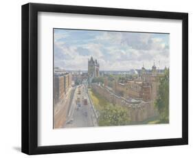 Tower Bridge and the Tower of London, 2010-Julian Barrow-Framed Premium Giclee Print