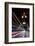 Tower Bridge at night, with light trails, London-Ed Hasler-Framed Photographic Print