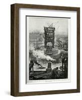 Tower Bridge Built 1892-Henri Lanos-Framed Art Print