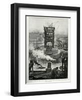 Tower Bridge Built 1892-Henri Lanos-Framed Art Print