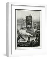 Tower Bridge Built 1892-Henri Lanos-Framed Art Print