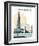 Tower Bridge - Dave Thompson Contemporary Travel Print-Dave Thompson-Framed Art Print