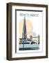 Tower Bridge - Dave Thompson Contemporary Travel Print-Dave Thompson-Framed Giclee Print