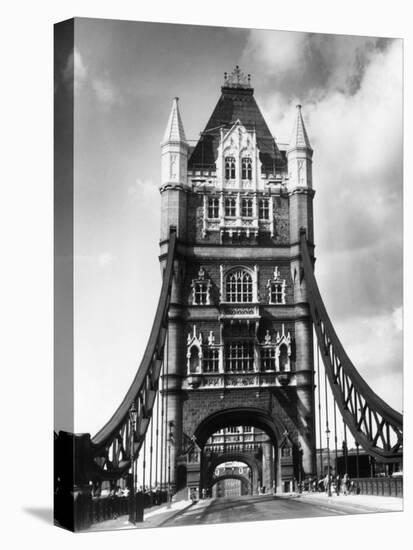 Tower Bridge from Side-Fred Musto-Stretched Canvas
