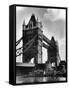 Tower Bridge from Side-Fred Musto-Framed Stretched Canvas