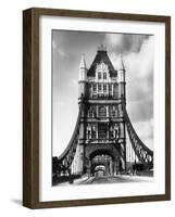 Tower Bridge from Side-Fred Musto-Framed Photographic Print