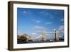 Tower Bridge from the Thames River North Bank, London-Felipe Rodriguez-Framed Photographic Print