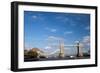 Tower Bridge from the Thames River North Bank, London-Felipe Rodriguez-Framed Photographic Print