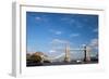 Tower Bridge from the Thames River North Bank, London-Felipe Rodriguez-Framed Photographic Print