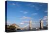 Tower Bridge from the Thames River North Bank, London-Felipe Rodriguez-Stretched Canvas