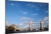 Tower Bridge from the Thames River North Bank, London-Felipe Rodriguez-Mounted Photographic Print