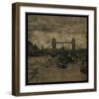 Tower Bridge I-John W Golden-Framed Giclee Print