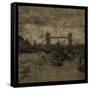 Tower Bridge I-John W Golden-Framed Stretched Canvas