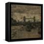 Tower Bridge I-John W Golden-Framed Stretched Canvas