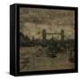 Tower Bridge I-John W Golden-Framed Stretched Canvas